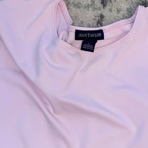 Ann Taylor Light Pink Top